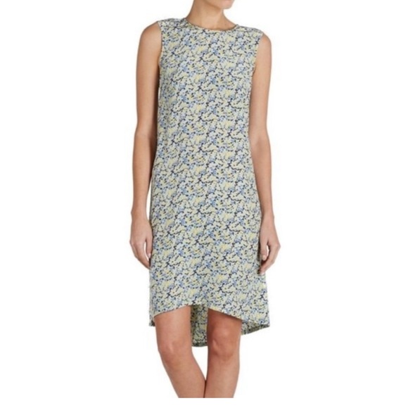 Equipment Dresses & Skirts - Equipment 100% Silk Floral Hi-lo Sleeveless Dress